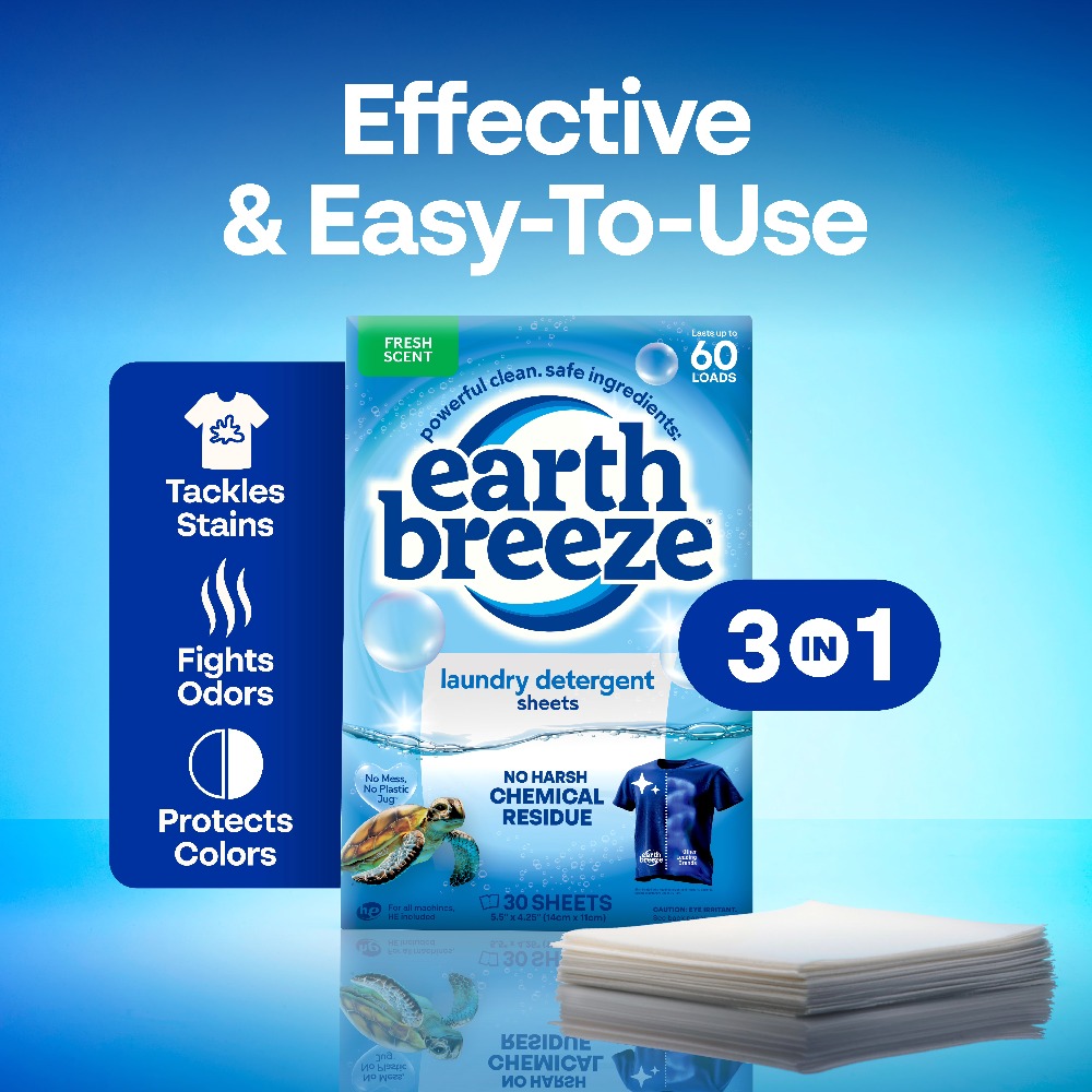 Laundry Strip Eco - شرائح غسيل صديقة للبيئة للسفر، منظف