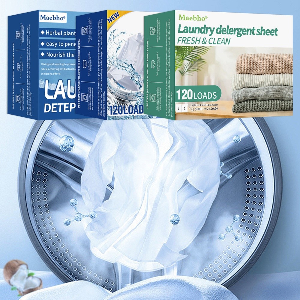 Laundry Strip Eco - 120 ورقة/حزمة ​ ​ ​ تركيبة