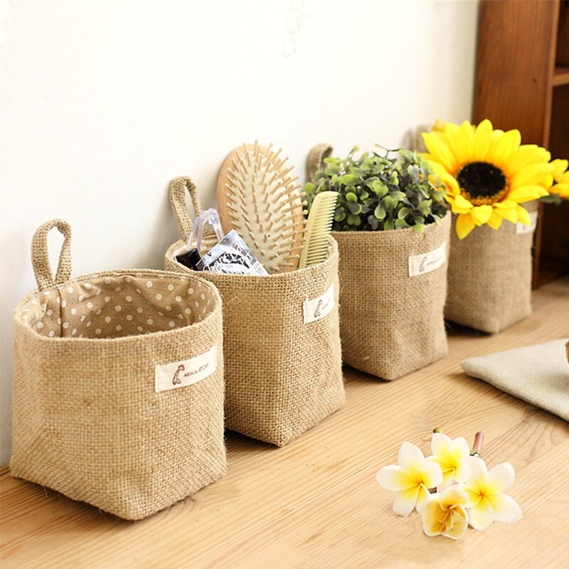 Linen Bag Bulk - كيس جيب صغير معلق على الحائط