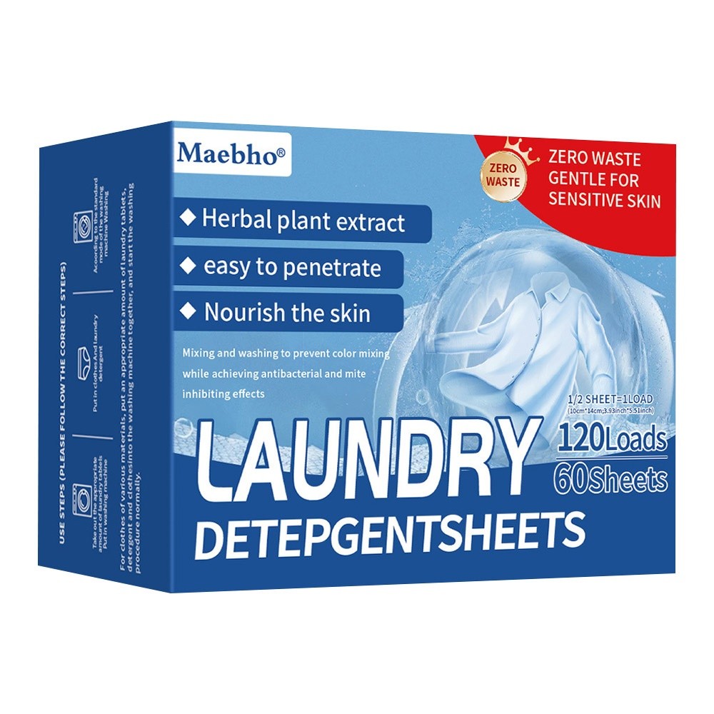 120 ورقة/حزمة ​ ​ ​ تركيبة صدي - مراجعة Laundry Strip Eco وسعره