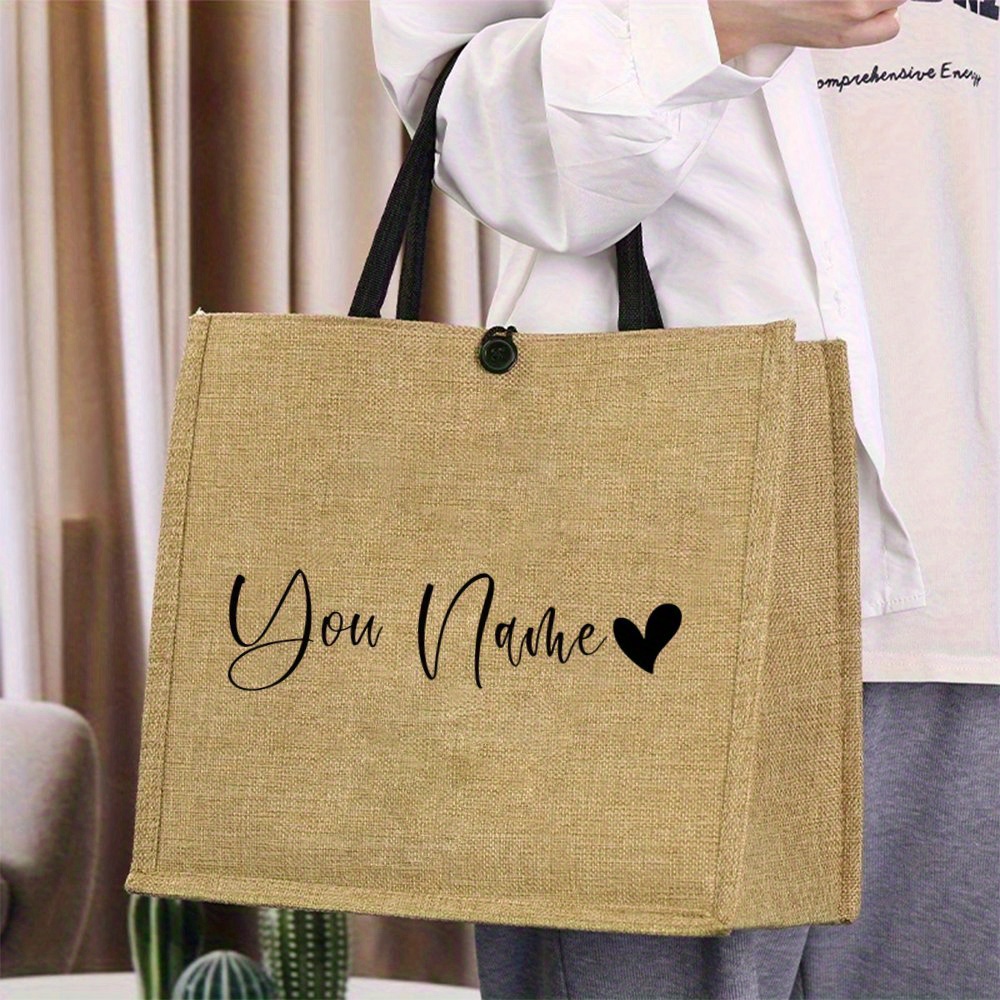 حقيبة تسوق من الكتان قابلة لإع - مراجعة Linen Bag Bulk وسعره