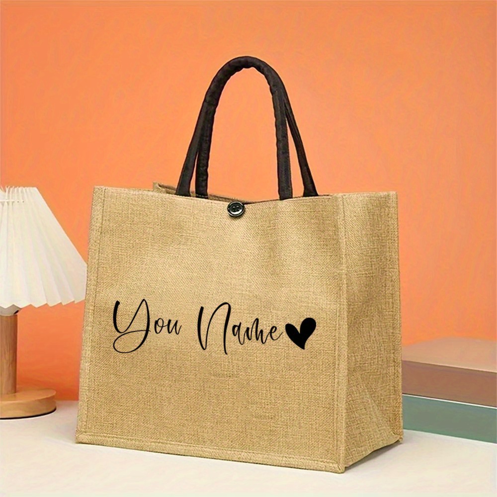 حقيبة تسوق من الكتان قابلة لإع - مراجعة Linen Bag Bulk وسعره