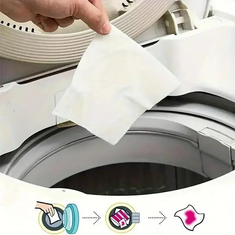 50 قطعة من أوراق امتصاص الألوا - مراجعة Laundry Strip Eco وسعره
