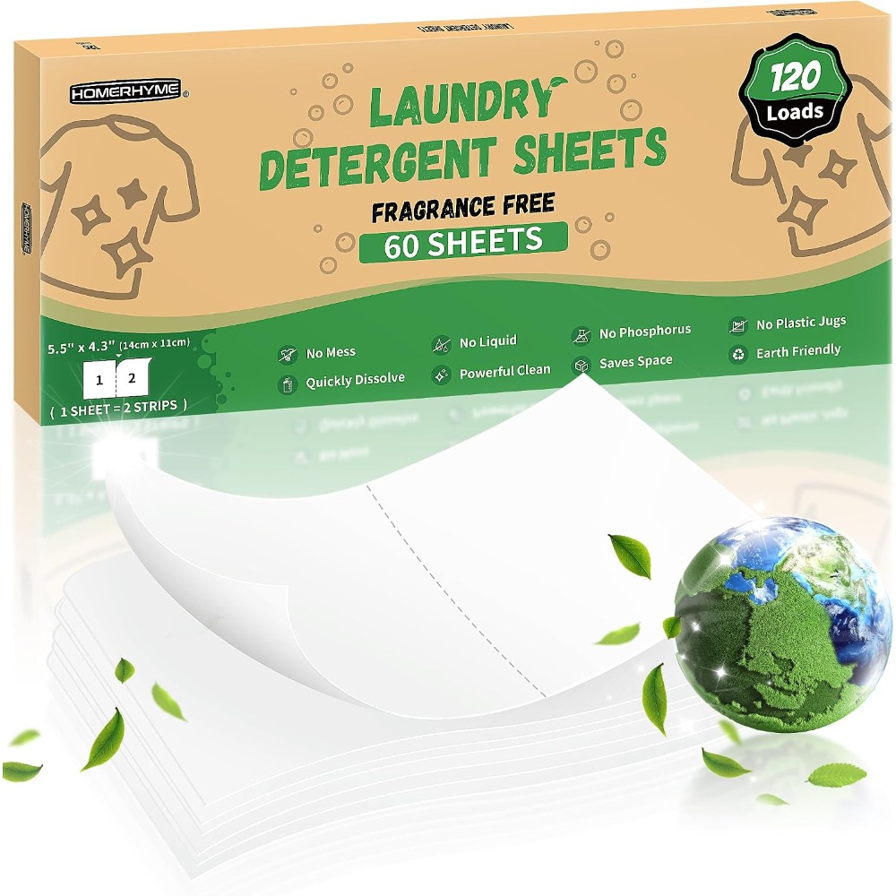أوراق منظفات الغسيل الصديقة لل - مراجعة Laundry Strip Eco وسعره