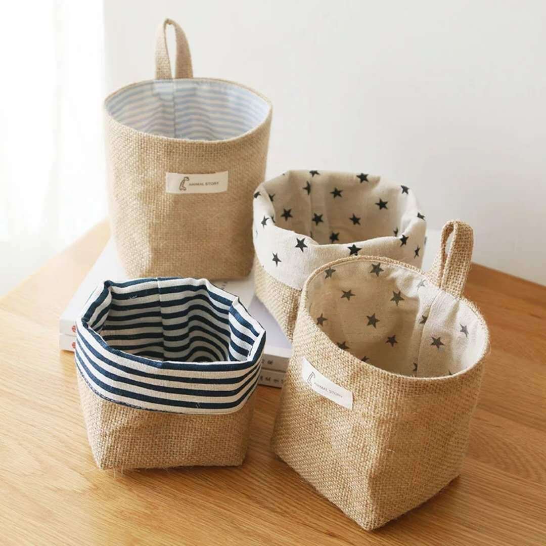 كيس جيب صغير معلق على الحائط ع - مراجعة Linen Bag Bulk وسعره