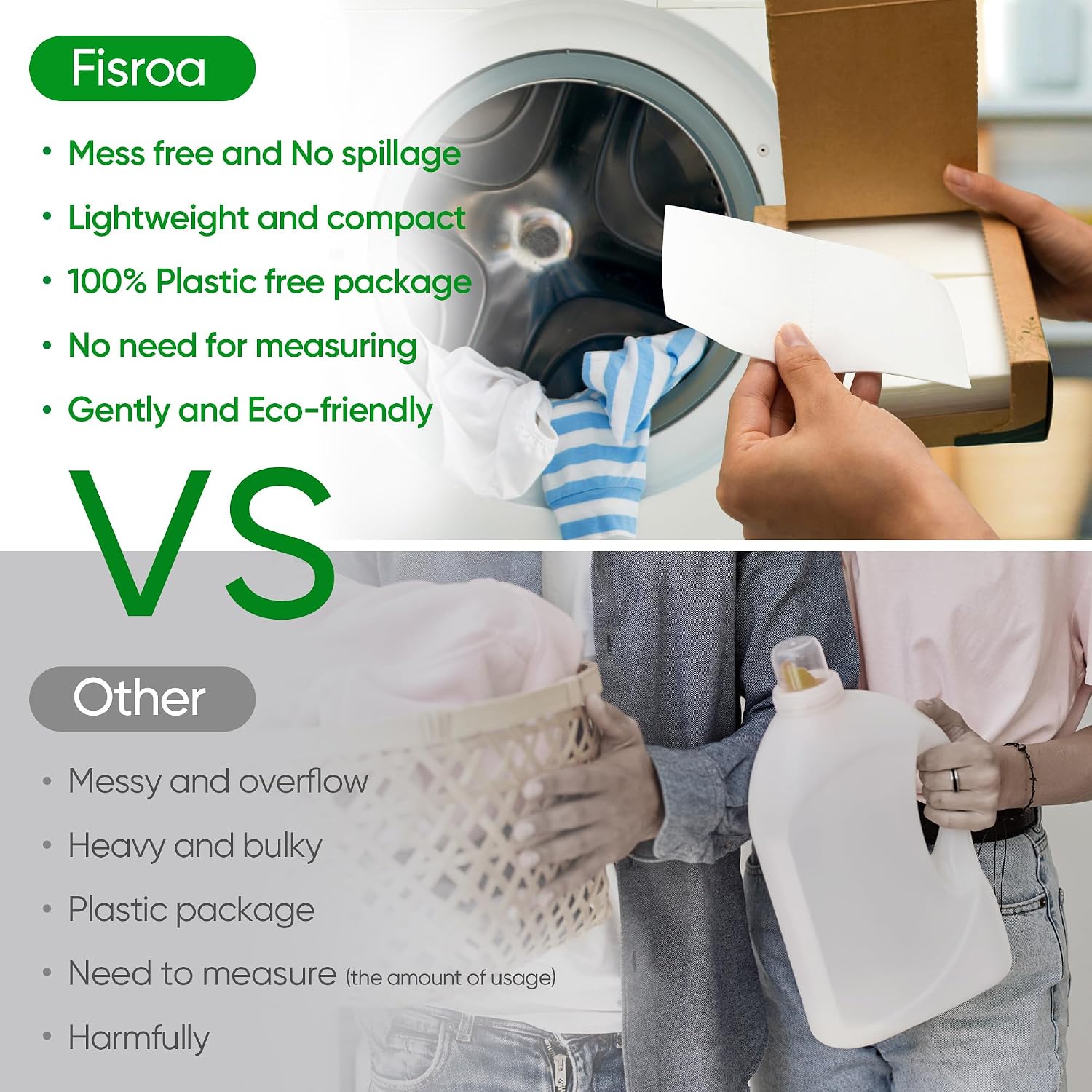 أوراق منظفات الغسيل للسفر تكفي - مراجعة Laundry Strip Eco وسعره