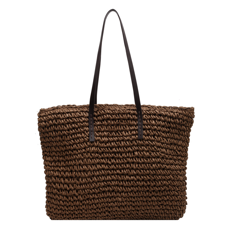 القش المنسوجة حمل الحقائب عارض - مراجعة Linen Bag Bulk وسعره