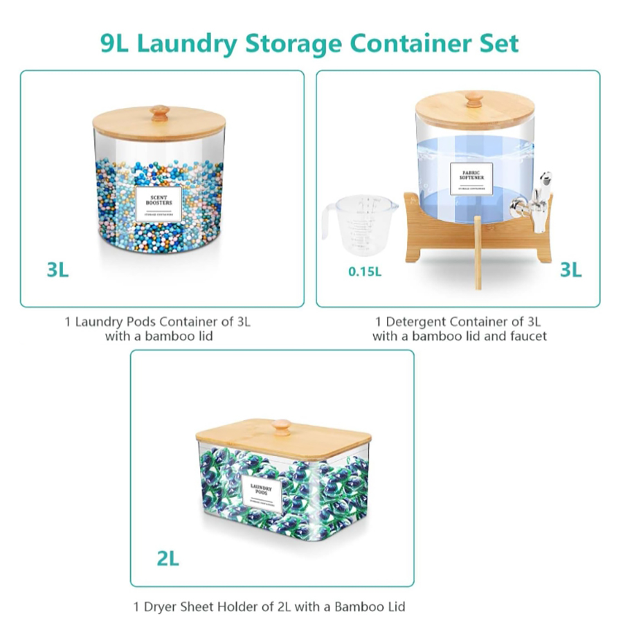 مجموعة تخزين منظمة الغسيل مكون - مراجعة Laundry Strip Eco وسعره