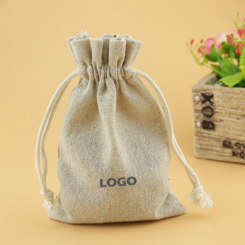 50 قطعة أكياس الرباط الكتان أك - مراجعة Linen Bag Bulk وسعره