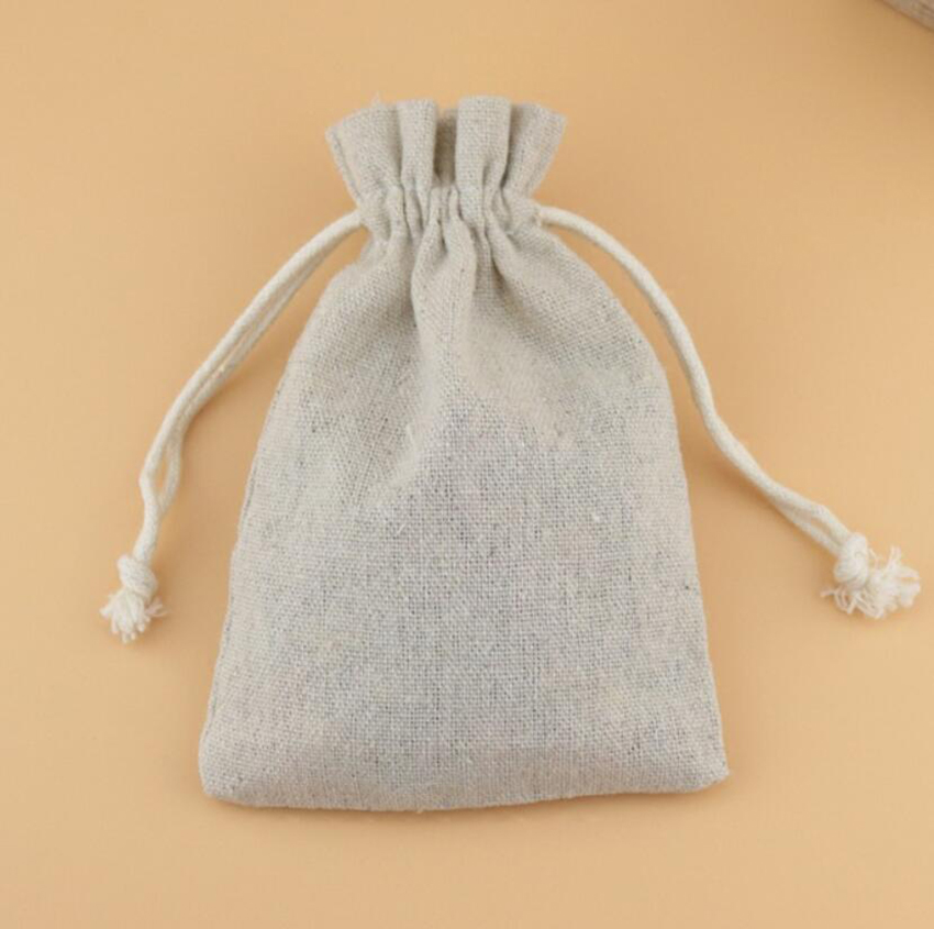 50 قطعة أكياس الرباط الكتان أك - مراجعة Linen Bag Bulk وسعره
