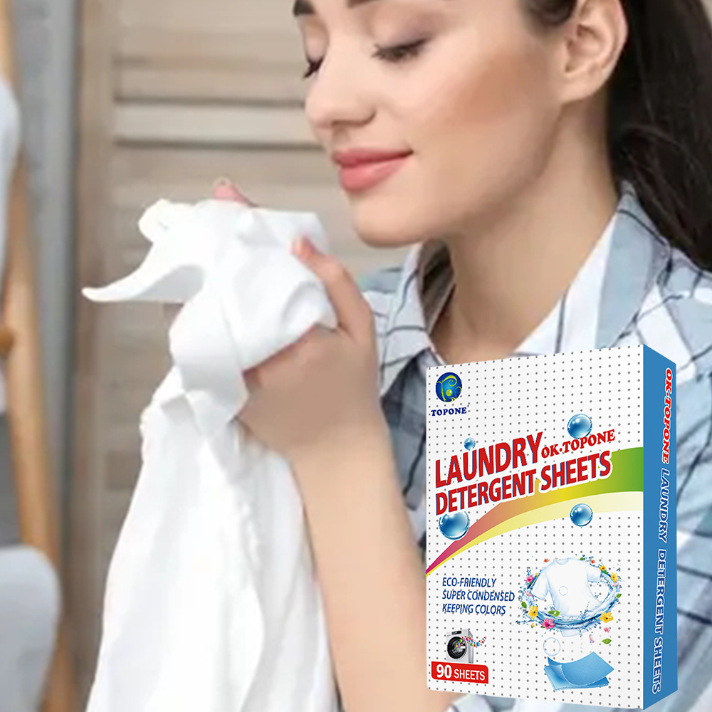 90 قطعة أوراق الغسالة المنظفات - مراجعة Laundry Strip Eco وسعره
